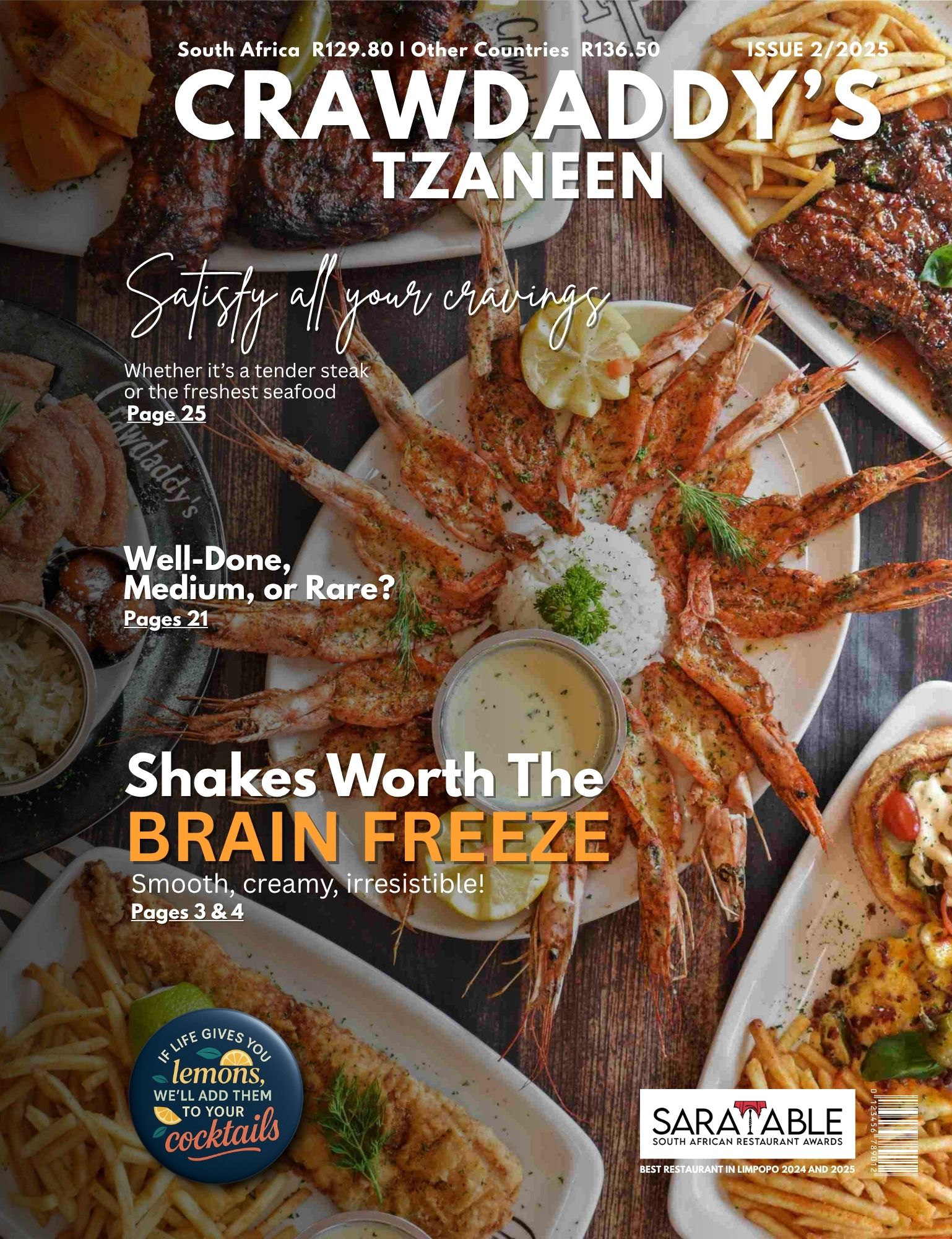 Menu page 1