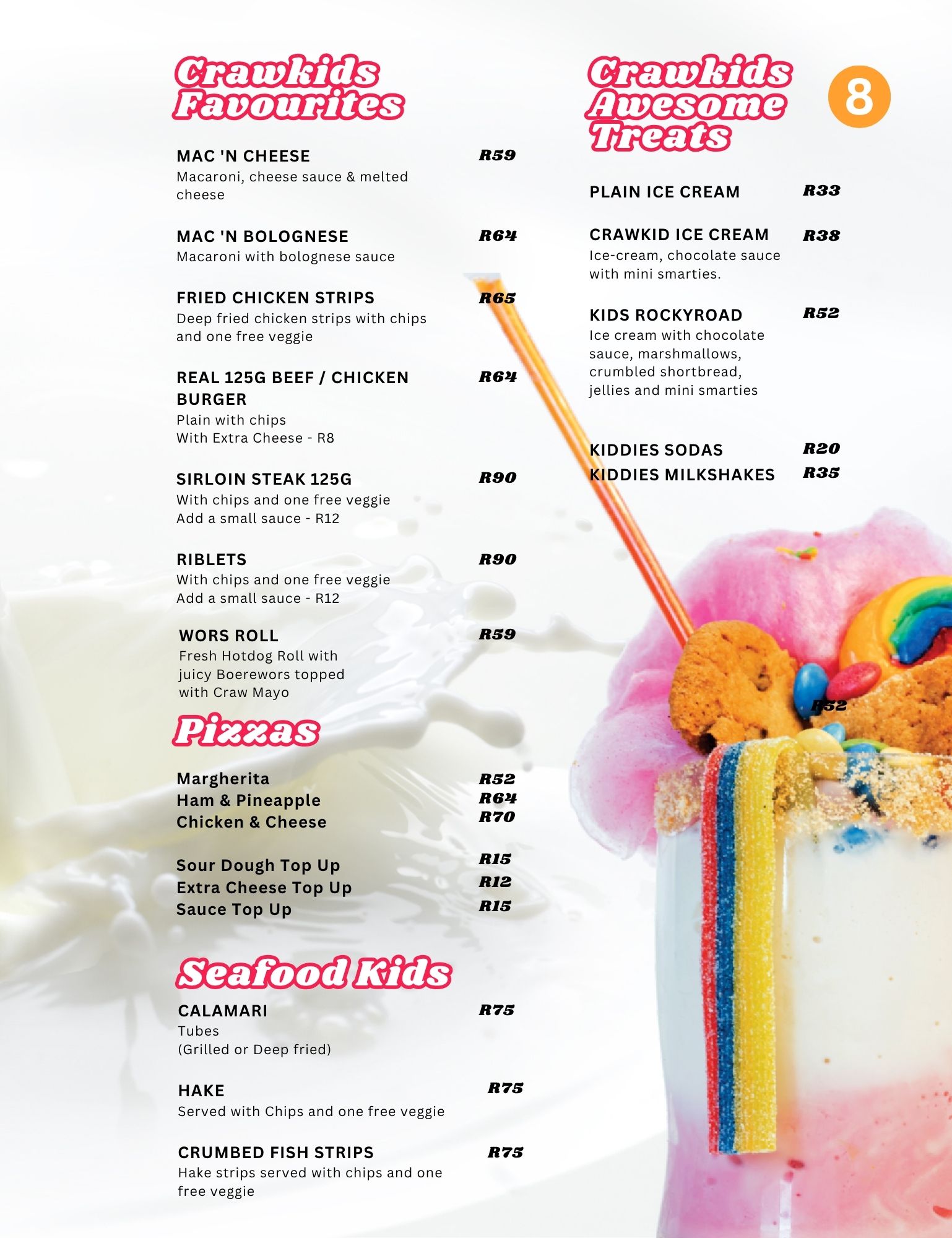 Menu page 11
